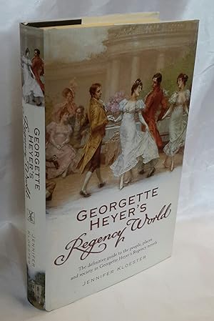 Image du vendeur pour Georgette Heyer's Regency World. Illustrated by Graeme Tavendale. mis en vente par Addyman Books