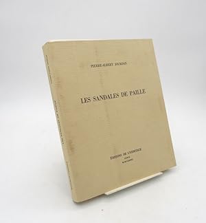 Seller image for Les Sandales de paille for sale by L'Ancienne Librairie