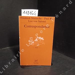 Bild des Verkufers fr Correspondance zum Verkauf von Librairie-Bouquinerie Le Pre Pnard