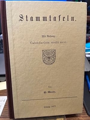 Seller image for Mit Anhang: Calendarium medii aevi. for sale by Altstadt-Antiquariat Nowicki-Hecht UG