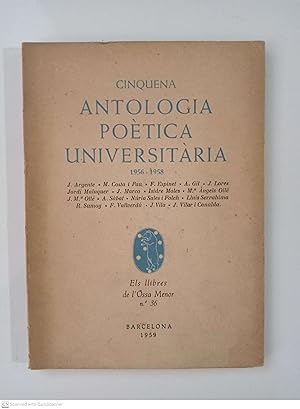 Cinquena antologia poètica universitària (1956-1958)