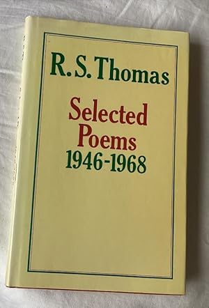 Selected Poems 1946-1968.