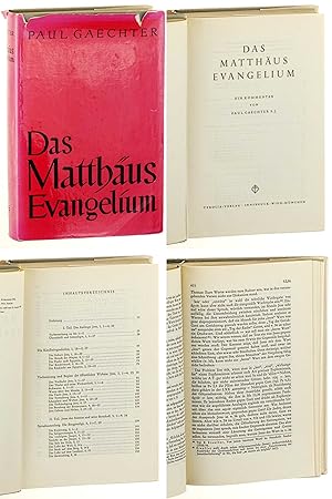 Seller image for Das Matthus-Evangelium. Ein Kommentar. for sale by Antiquariat Lehmann-Dronke
