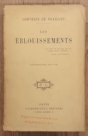 Seller image for Les Eblouissements. for sale by Frans Melk Antiquariaat