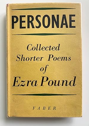 Imagen del vendedor de Personae: Collected Shorter Poems. a la venta por Peter Scott