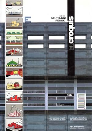 Neutelings Riedijk 1992 - 1999. El Croquis 94, I, 1999.