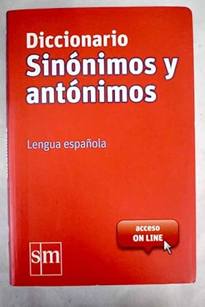 Immagine del venditore per Diccionario, sinnimos y antnimos, lengua espaola venduto da Alcan Libros