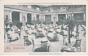The Washington Terminal Company Dining Room, Union Station, Washington D. C.