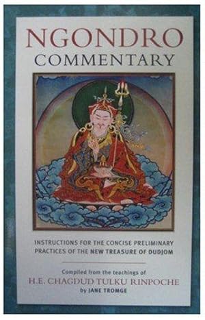 Seller image for Ngondro Commentary: Instructions for the Concise Preliminary Practices of the New Treasure of Dudjom for sale by WeBuyBooks