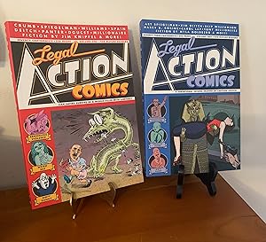 Imagen del vendedor de Legal Action Comics Volume 1 & Volume 2 a la venta por Hopkins Books
