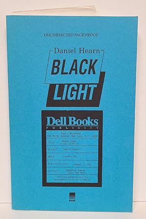 Bild des Verkufers fr Black Light zum Verkauf von Tall Stories Book & Print Gallery