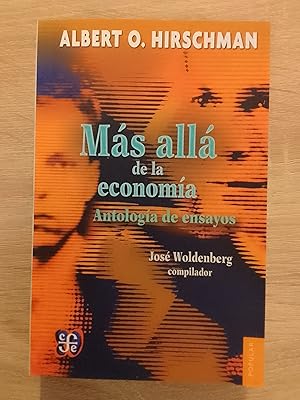 Más allá de la economía. Antología de ensayos