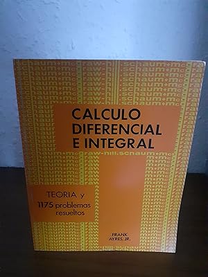Seller image for Clculo diferencial e integral for sale by Librera Maldonado