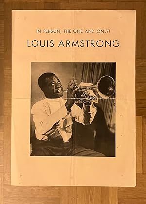 Image du vendeur pour In person, the one and only ! Louis Armstrong * mis en vente par OH 7e CIEL