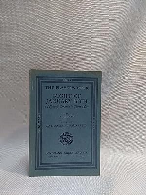 Seller image for Night of January 16th: A Comedy-Drama in Three Acts (Longmans' Play Series) for sale by Book House in Dinkytown, IOBA
