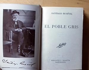 Imagen del vendedor de EL POBLE GRIS a la venta por Itziar Arranz Libros & Dribaslibros