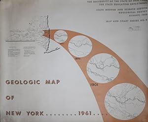 Bild des Verkufers fr Geologic Map of New York, 1961 / The Geology of New York State (New York State Museum and Science Service Geological Survey. Map and Chart Series: No. 5 (Maps & Text)) zum Verkauf von PEMBERLEY NATURAL HISTORY BOOKS BA, ABA