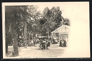 Carte postale Puy-de-Dome, Restaurant du Mont-Dor