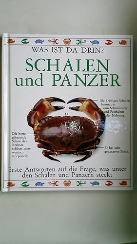 Bild des Verkufers fr WAS IST DA DRIN ? SCHALEN UND PANZER. erste Antworten auf die Frage, was unter den Schalen und Panzern steckt zum Verkauf von Butterfly Books GmbH & Co. KG