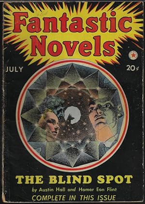 Bild des Verkufers fr FANTASTIC NOVELS: July 1940 ("The Blind Spot") zum Verkauf von Books from the Crypt