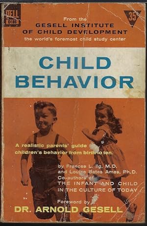 Seller image for CHILD BEHAVIOR for sale by Books from the Crypt