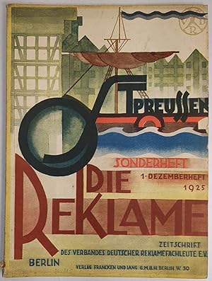 Die Reklame. 1. Dezemberheft 1925, Sonderheft Zeitschrift des Verbandes deutscher Reklamefachleut...