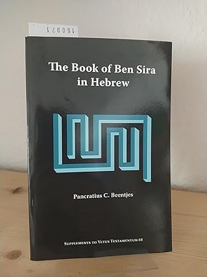 Bild des Verkufers fr The book of Ben Sira in Hebrew. A text edition of all extant Hebrew manuscripts and a synopsis of all parallel Hebrew Ben Sira texts. [By Pancratius C. Beentjes]. (= Supplements to Vetus testamentum. Volume 68). zum Verkauf von Antiquariat Kretzer