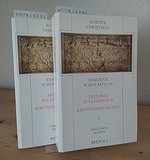 Historia ecclesiastica - Kirchengeschichte. [Von Evagrius Scholasticus]. Erster und zweiter Teilb...