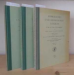 Hebräisches und Aramäisches Lexikon zum Alten Testament. Lieferungen 1 bis 3 (von 5). [Von Ludwig...