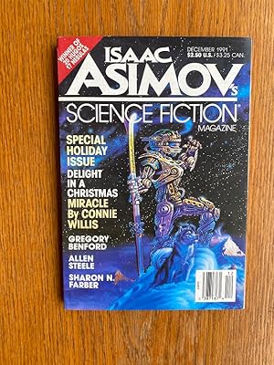 Image du vendeur pour Isaac Asimov's Science Fiction December 1991 mis en vente par Scene of the Crime, ABAC, IOBA