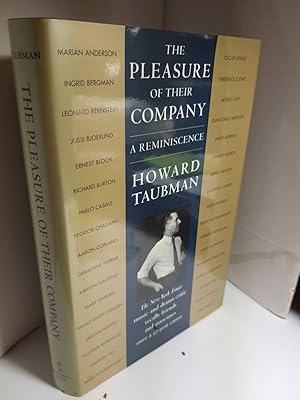 Seller image for The Pleasure of Their Company A Reminiscence for sale by Hammonds Antiques & Books