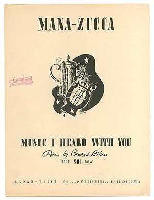 Seller image for [Sheet music]: Music I Heard With You (Op. 163) for sale by Between the Covers-Rare Books, Inc. ABAA