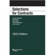 Seller image for Selections for Contracts, 2023 Edition(Selected Statutes) for sale by eCampus