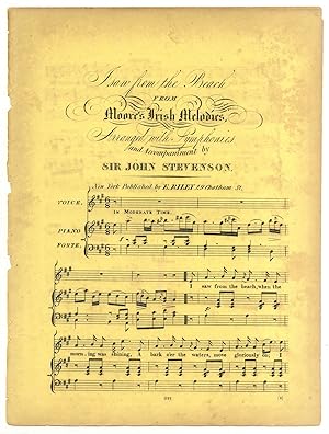 Seller image for [Sheet music]: I Saw From The Beach: From Moore's Irish Melodies for sale by Between the Covers-Rare Books, Inc. ABAA