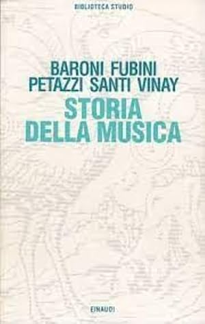 Bild des Verkufers fr Storia della musica. zum Verkauf von FIRENZELIBRI SRL