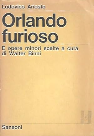 Immagine del venditore per Orlando Furioso e opere minori scelte. venduto da FIRENZELIBRI SRL