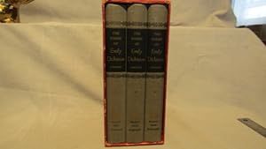 Image du vendeur pour The Poems of Emily Dickenson. First Harvard University Press edition 3 vols 1955 near fine in original slipcase. mis en vente par J & J House Booksellers, ABAA