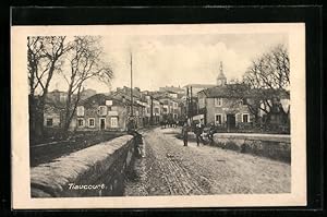 Carte postale Thiaucourt, vue partielle an der pont