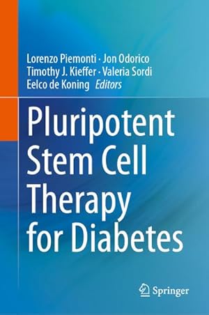 Seller image for Pluripotent Stem Cell Therapy for Diabetes for sale by BuchWeltWeit Ludwig Meier e.K.