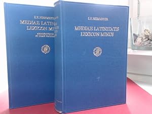 Mediae latinitatis lexicon minus (complete in 2 volumes). Lexique latin médiéval - Francais/Angla...