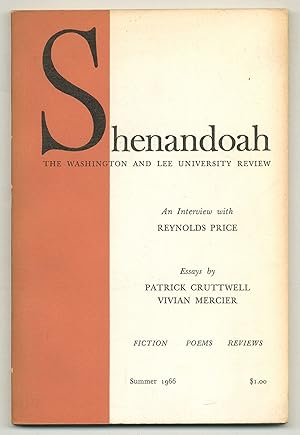 Bild des Verkufers fr Shenandoah: The Washington and Lee University Review - Volume XVII, Summer 1966, No. 4 zum Verkauf von Between the Covers-Rare Books, Inc. ABAA