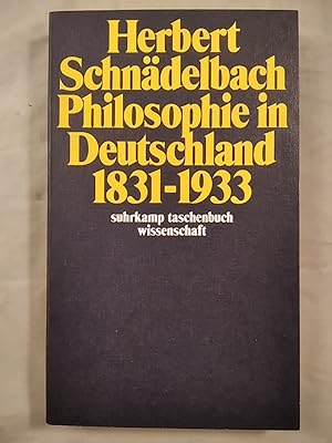 Philosophie in Deutschland 18311933.