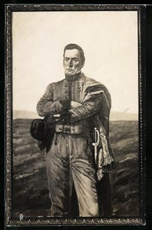 Postcard Uruguayischer General Jose G. Artigas