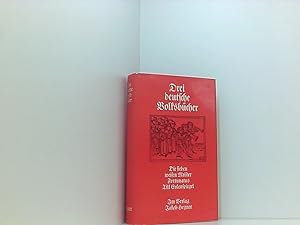 Seller image for Drei deutsche Volksbcher for sale by Book Broker