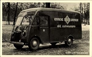 Ansichtskarte / Postkarte Cadi Kantinenwagen, Royal Army, Abteilung für Kantinenwagen