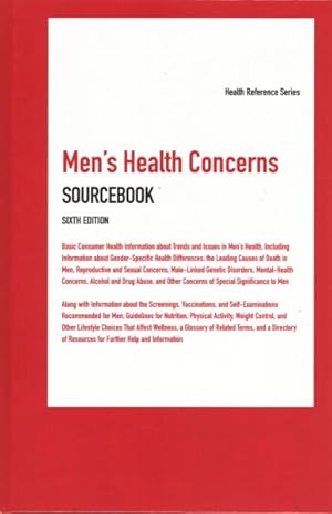 Imagen del vendedor de Men's Health Concerns Sourcebook a la venta por GreatBookPrices
