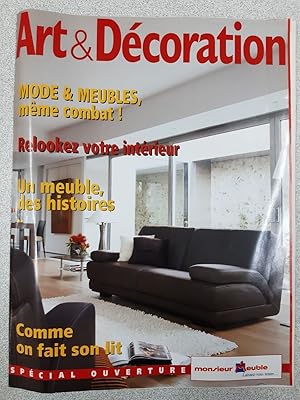 Revue Art & décoration Spécial ouverture