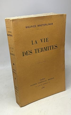 Seller image for La vie des termites for sale by crealivres