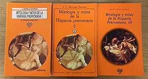 Imagen del vendedor de Mitologa y mitos de la Hispania Prerromana (3 vol.) . a la venta por Librera Astarloa