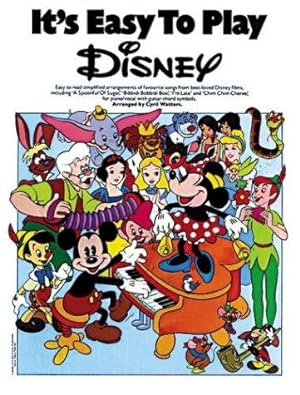 Imagen del vendedor de It's Easy to Play Disney a la venta por WeBuyBooks